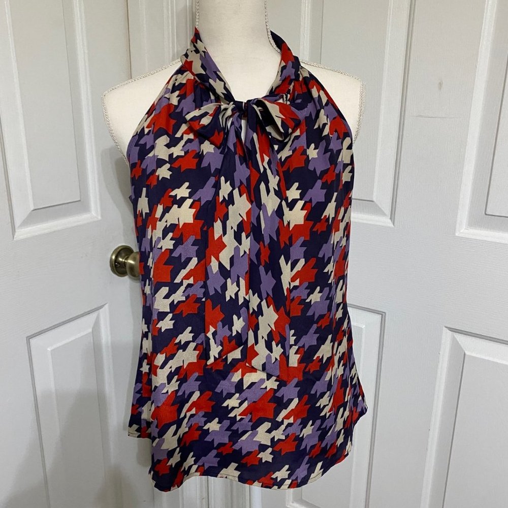 NWOT Banana Republic M Light Weight Top with Tie at Neckline